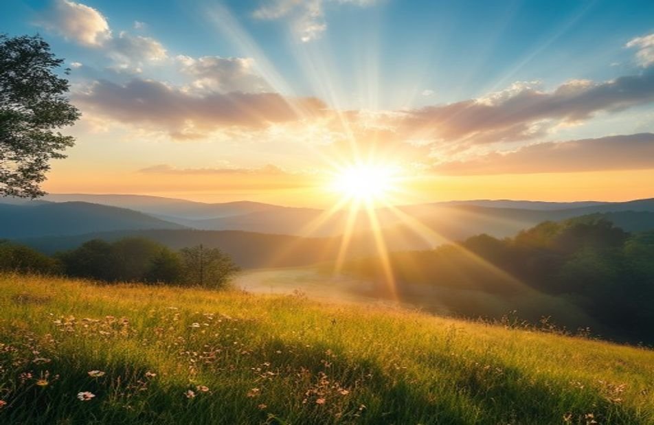 Beautiful Morning Sun