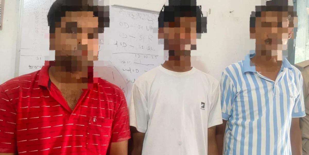 STF व पुलिस टीम की संयुक्त कार्रवाई में अवैध हथियार तस्करी नेटवर्क का खुलासा ; 30 जिंदा कारतूस के साथ 03 अपराधी गिरफ्तार