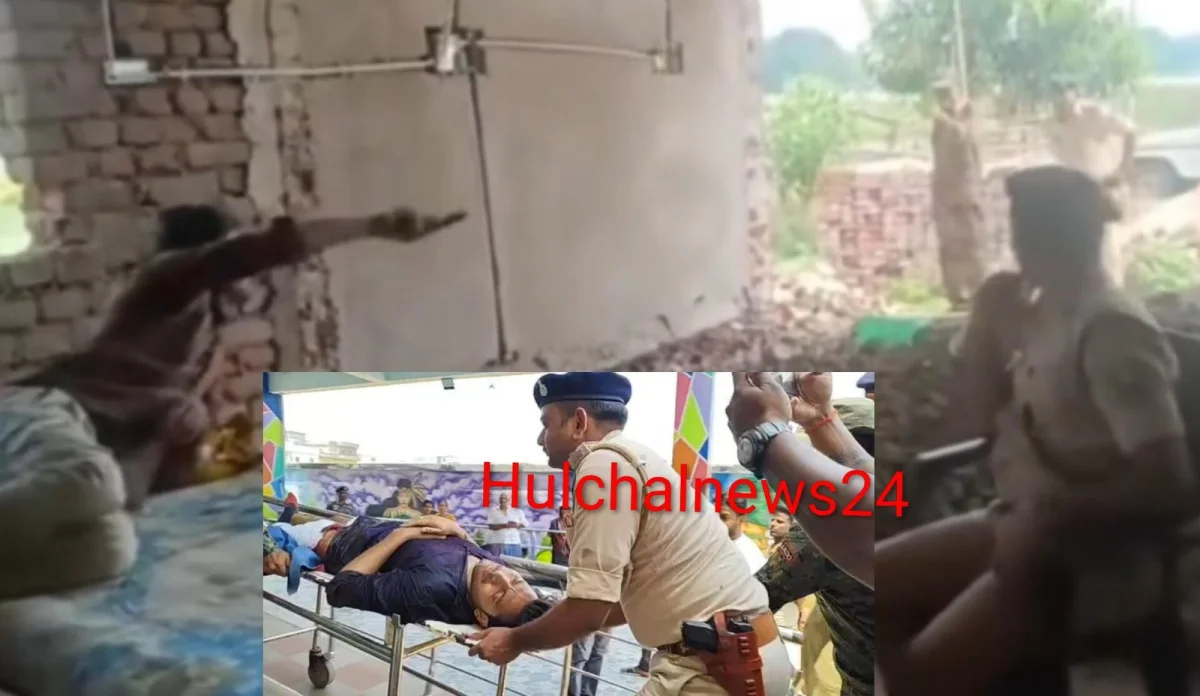 सम्राट चौधरी की चेतावनी के बीच भोजपुर में कानून को खुली चुनौती ; पुलिस पर ताना पिस्टल तो पुलिस ने कहा पगला है ; दूसरे दिन मुठभेड़ में पैर में मारी गोली