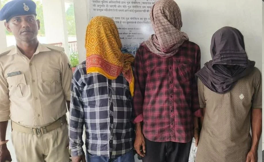 ₹1.40 करोड़ की हेरोइन के साथ 3 तस्कर गिरफ्तार ; स्कॉर्पियो जब्त