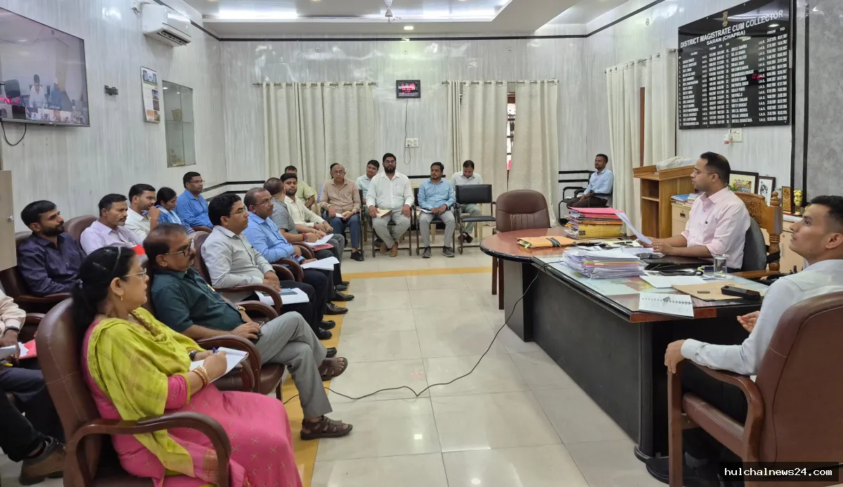 15 जुलाई से सारण जिले में 9 नए डिग्री काॅलेज का शुभारम्भ उत्सवी माहौल में होगा ; डीएम ने फूल प्रूफ तैयारी का दिया निर्देश