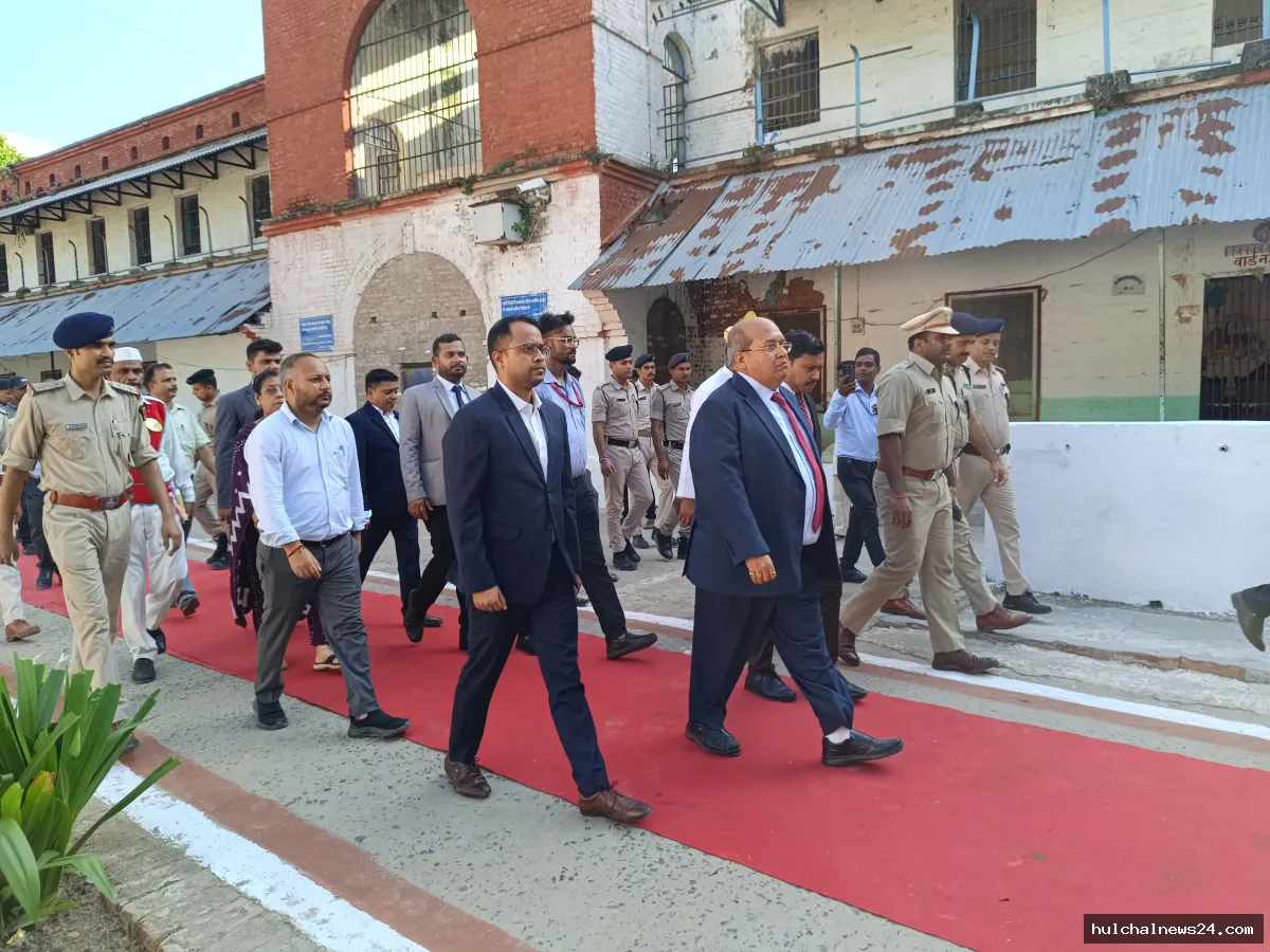 पटना उच्च न्यायालय के न्यायमूर्ति ने छपरा मंडल कारा का किया निरीक्षण