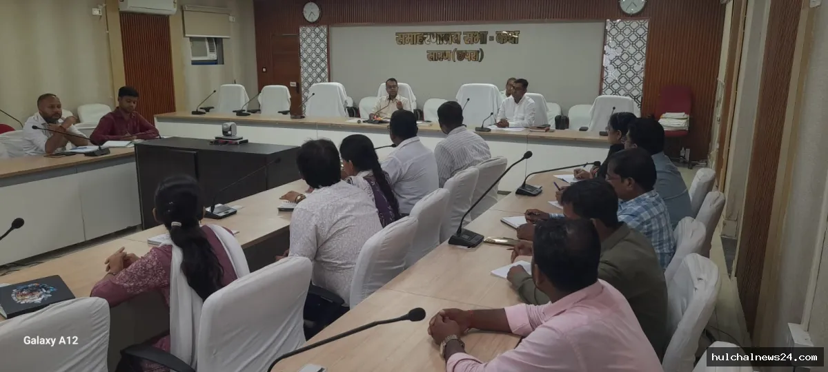 खनुआ नाला व नल-जल योजना के निर्माण में आ रही बाधाओं के निराकरण को लेकर समन्वय समिति की बैठक आयोजित