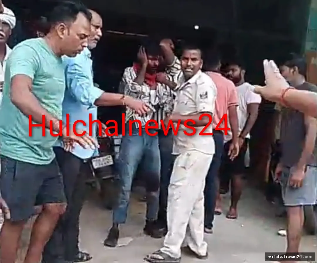 दिनदहाड़े लूट का विरोध करने पर आभूषण व्यवसायी को मारी गोली ; दो अपराधी को पकड़ पिटाई