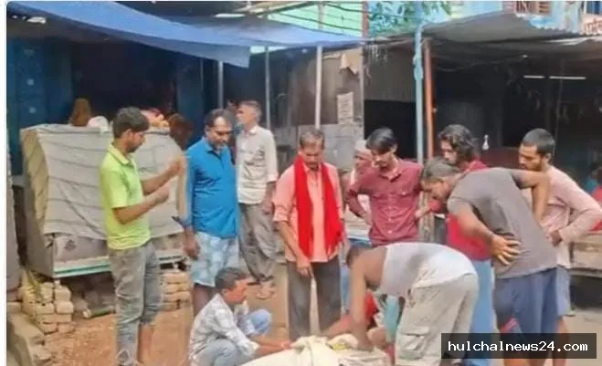 डंपर की चपेट में आने से ई-रिक्शा चालक की मौत ; डंपर चालक फरार