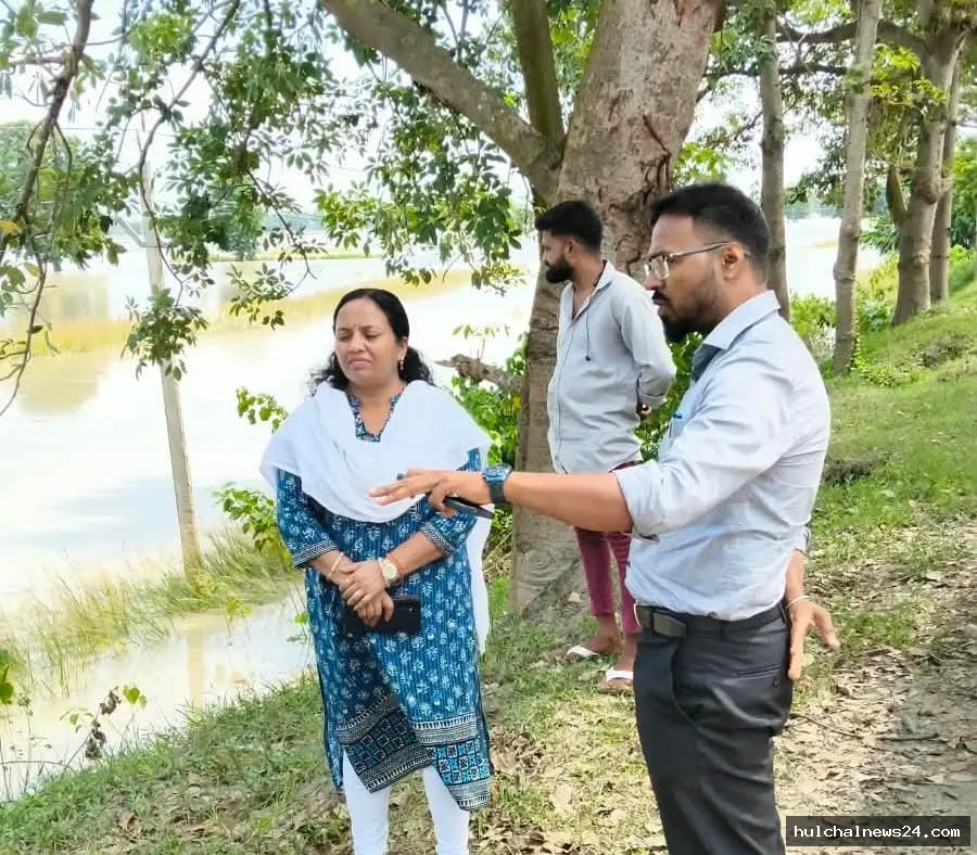 गंडक के बढ़ते जलस्तर व आंधी-पानी की संभावना को लेकर जिला प्रशासन अलर्ट ; अलर्ट मोड में तटबंधों की हो रही सतत निगरानी