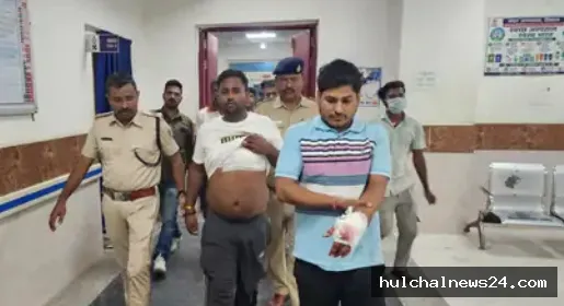 बाइक सवार बदमाशों ने एक युवक के सीने में मारी गोली ; दूसरे के हाथ में लगी गोली, रेफर