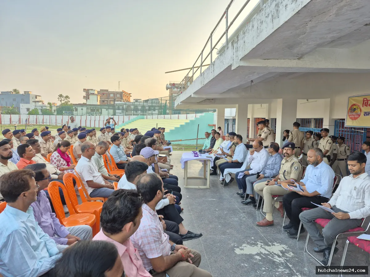 रावण दहन को लेकर डीएम व एसएसपी ने की संयुक्त ब्रीफिंग कर सुरक्षा व्यवस्था को ले दिए आवश्यक निर्देश