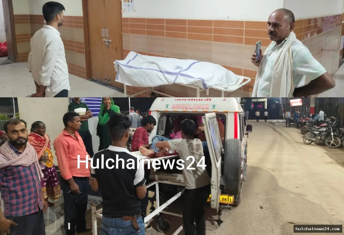 तीन बाइकों की टक्कर में एक युवक की मौत ; दो युवती समेत चार घायल