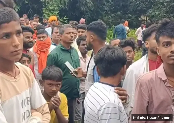हत्या कर फेंके गए युवक के शव को पुलिस ने एक बंद पड़े घर से किया बरामद