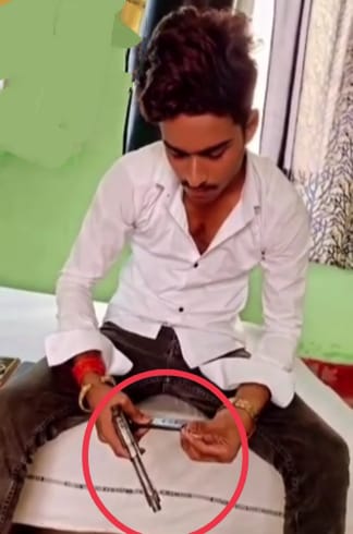 छपरा के युवाओं में पिस्टल का बढ़ा क्रेज ; जेल जाने के बावजूद भी वीडियो वायरल करने से नहीं आ रहे बाज