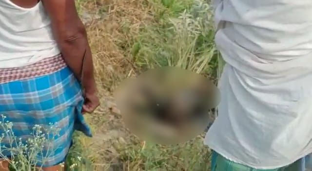 छपरा में महिला की हत्या के बाद साक्ष्य छुपाने के लिए शव को जलाया ; अधजली लाश को पुलिस ने किया बरामद