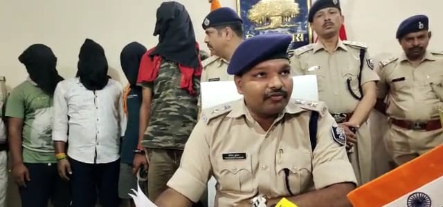 बेगूसराय में सीरियल शूटिंग कांड के चारों अपराधी दो पिस्टल के साथ गिरफ्तार