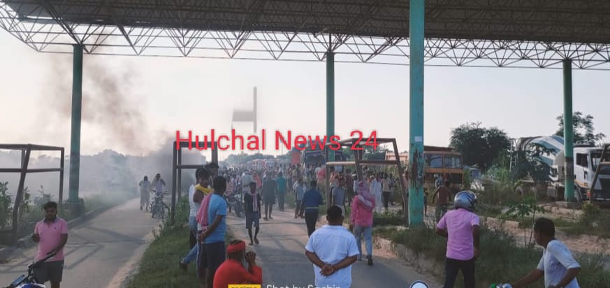 छपरा-पटना मार्ग पर अनियंत्रित ट्रक ने बाइक सवार को रौंदा ; मौत के बाद सड़क जाम, प्रदर्शन