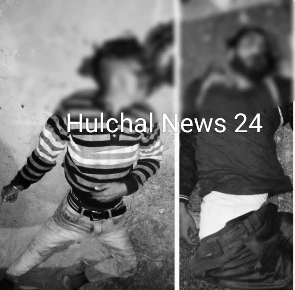 अनियंत्रित बस ने बाइक सवार दो युवकों को रौंदा ; मौके पर मौत के बाद आक्रोशित लोगों ने सड़क जाम कर किया प्रदर्शन