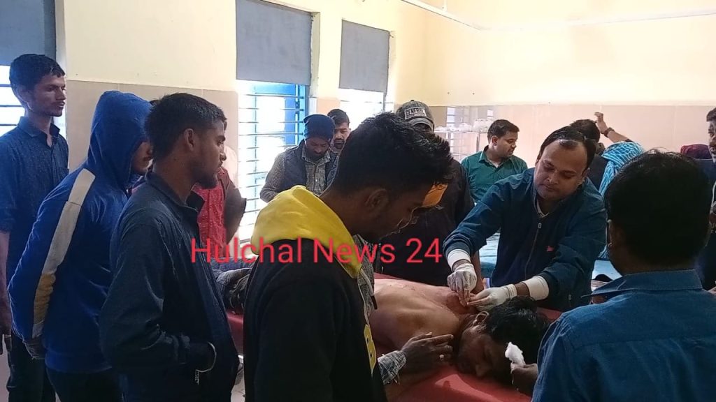 छपरा शहर में दिनदहाड़े छात्र को दौरा कर चाकू से गोदा ; गंभीर स्थिति में रेफर