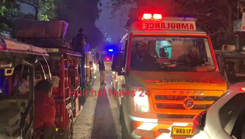 चुनाव की पूर्व संध्या पर जाम से कराहता रहा छपरा शहर ; पुलिस ने खड़े किए हाथ, घंटों फंसे रहे एंबुलेंस