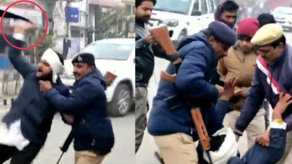 समाधान यात्रा के दौरान नीतीश को काला झंडा दिखाने वाला युवक गिरफ्तार ; किसी ने कहा सोशल मीडिया का, तो किसी ने कहा भाजपा का खेल