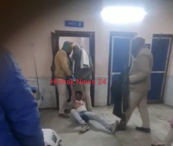 सदर अस्पताल में शराबी का हाईवोल्टेज ड्रामा ; वीडियो वायरल, गया जेल