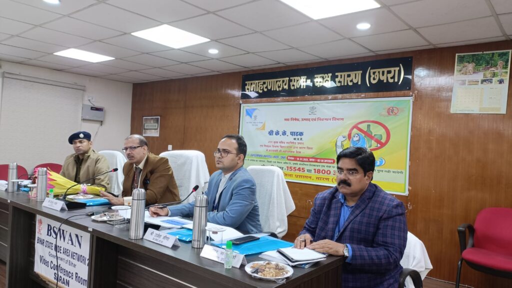 शराब कारोबारी एवं दूसरी बार शराब पीने वालों की हर हालत में गिरफ्तारी हो एवं कोर्ट से सजा दिलवाए : के के पाठक, अपर मुख्य सचिव