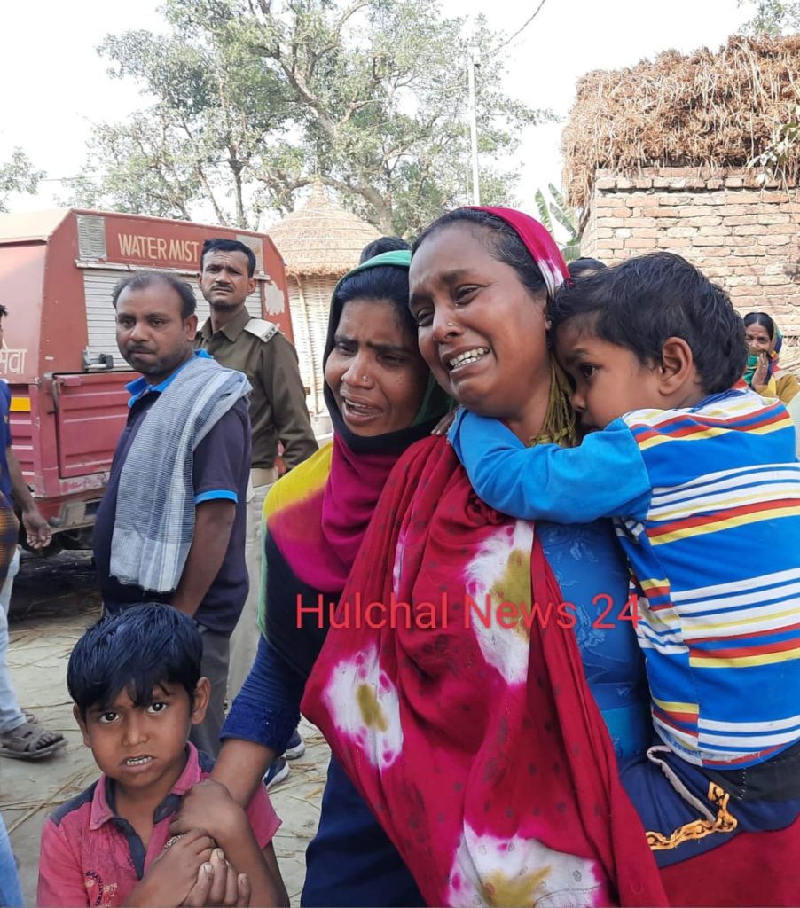 शॉर्ट-सर्किट से लगी आग में घर में सो रहे युवक की झुलस कर मौत के बाद परिजनों में मचा कोहराम