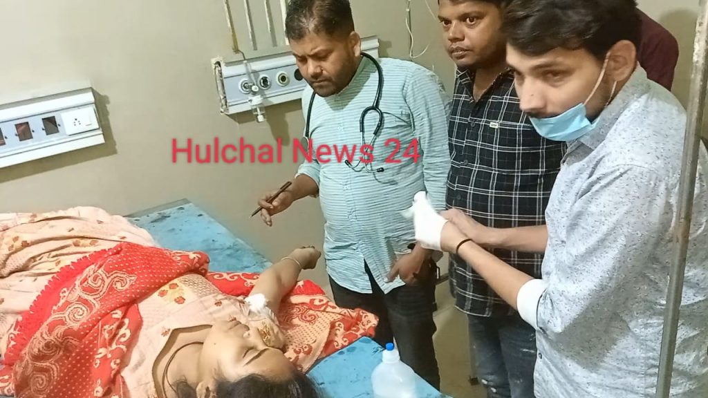 पड़ोसन युवती को सनकी युवक ने मारी गोली ; गंभीर स्थिति में पीएमसीएच रेफर