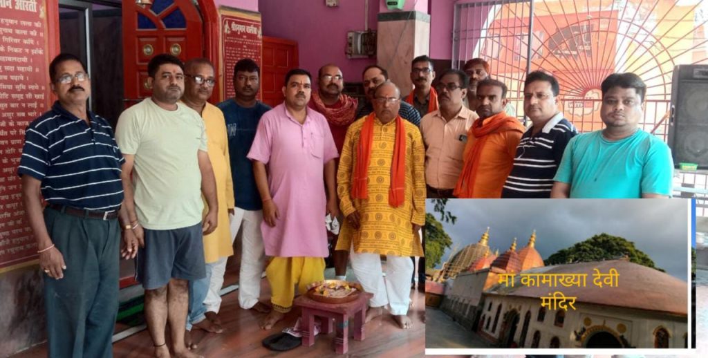 150 लाख की लागत से छपरा में बन रहा मां कामाख्या देवी मंदिर ; यहां कई धाम का एक साथ होगा दर्शन