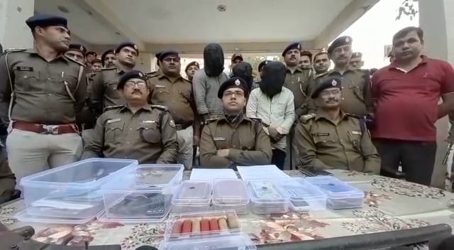 कोढा गिरोह के तीन अपराधी गिरफ्तार ; लगातार अपराधिक घटनाओं को दे रहे थे अंजाम