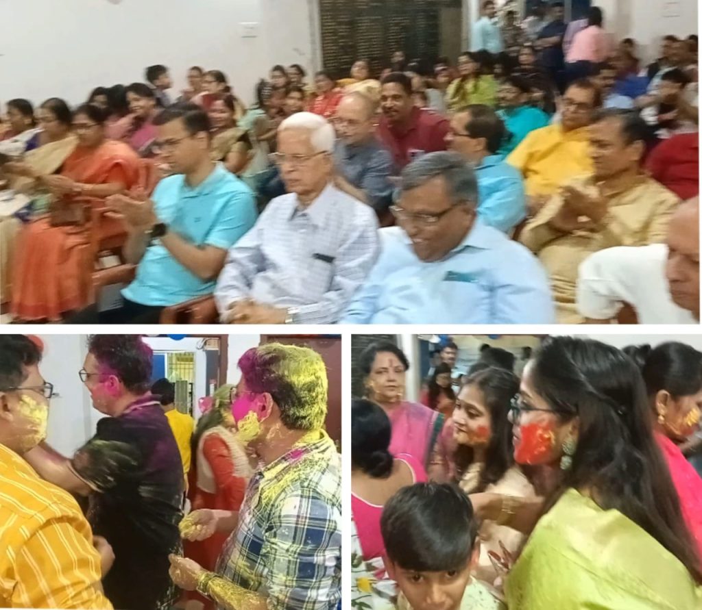 चिकित्सकों की होली में जमकर उड़े हर्बल गुलाल ; जोगीरा सा रा रा रा रा रा…. के मूड में दिखे शहर के नामचीन चिकित्सक