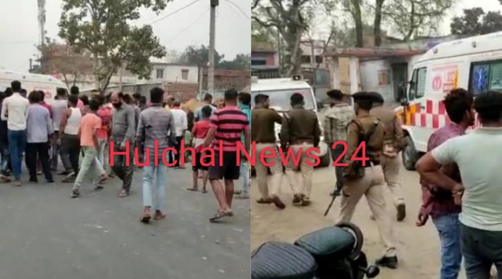 दो पक्षों के बीच विवाद के बाद जमकर मारपीट में डेढ दर्जन लोग जख्मी ; कैंप कर रही कई थानों की पुलिस