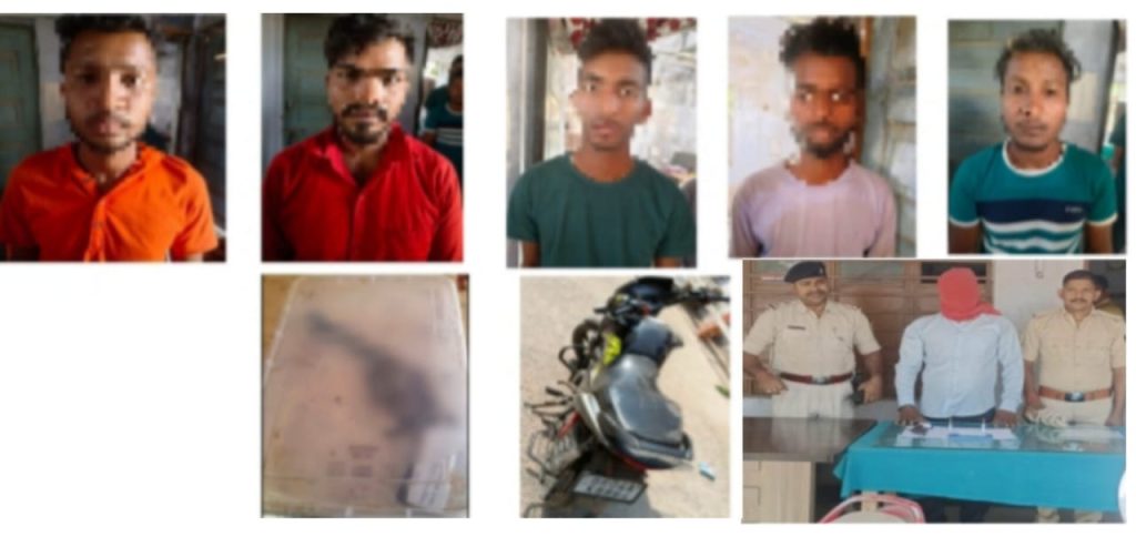 छपरा में अलग-अलग क्षेत्रों से आधा दर्जन अपराधियों को पुलिस ने हथियार एवं गोली के साथ किया गिरफ्तार