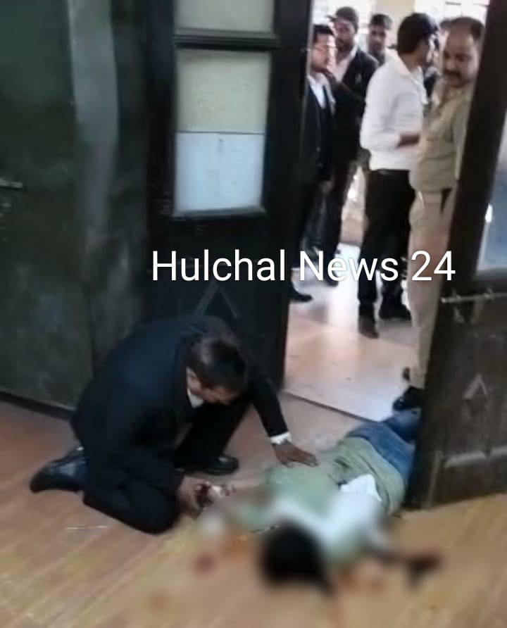 मुख्तार अंसारी के करीबी की कोर्ट में गो’ली मारकर ह’त्या ; वकील की ड्रेस में थे कातिल