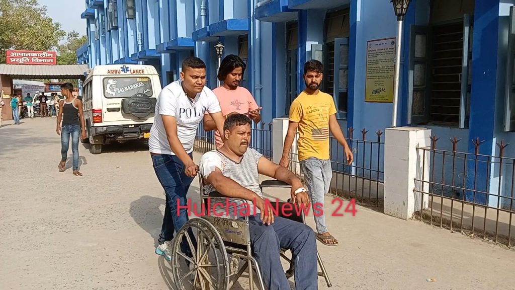 वाटर पार्क के पार्टनर संजीव ने कहा शेयर का रुपया हड़पने के लिए दोनों पार्टनरों ने हत्या के नीयत से मरवाई गोली, भगवान ने बचाया ; सदर अस्पताल में भर्ती