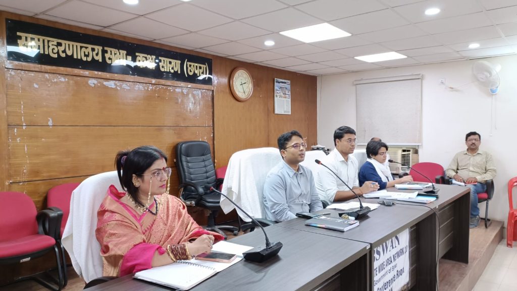 सभी कार्य एजेन्सी आपस में समन्वय स्थापित कर करें कार्यों को सम्पादित : सारण DM