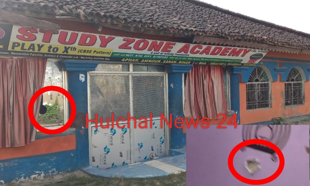 पहले सोशल मीडिया पर किया ट्रोल फिर विद्यालय संचालक के घर पर की ताबड़तोड़ फायरिंग ; बाल बाल बचे परिजन