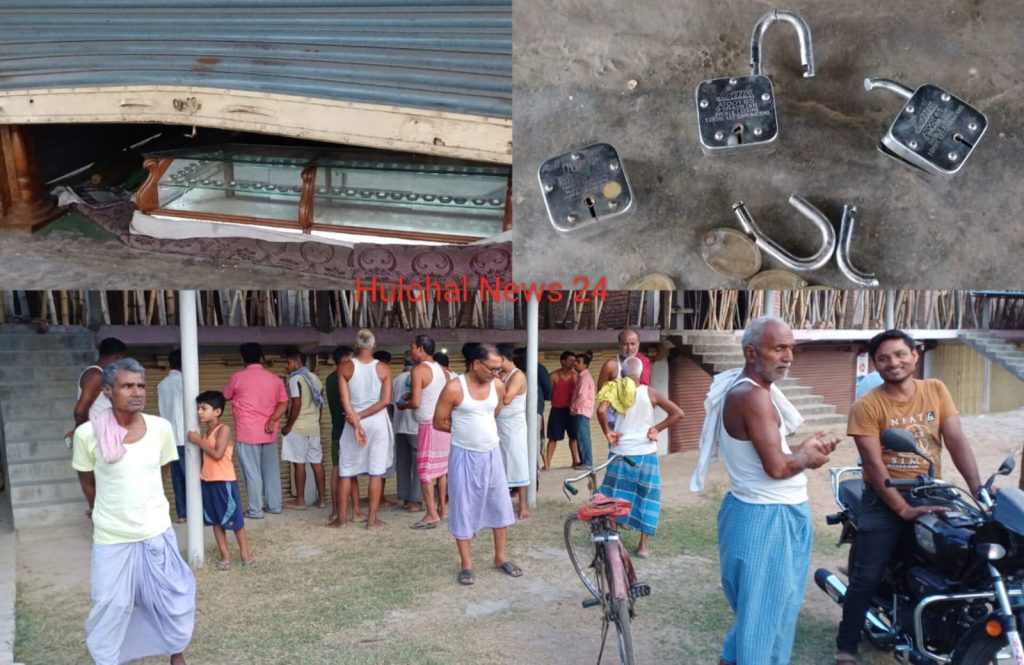 5 दुकानों में चोरी करने के बाद लोगों की पड़ी नजर से चोरों ने शुरू कर दी फायरिंग ; ग्रामीणों ने एक को पकड़ पिटाई के बाद पुलिस को सौंपा