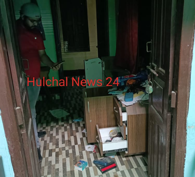शहर के प्रसिद्ध चिकित्सक के भाई के घर से भीषण चोरी ; लाखों के आभूषण व कीमती सामान ले गए चोर