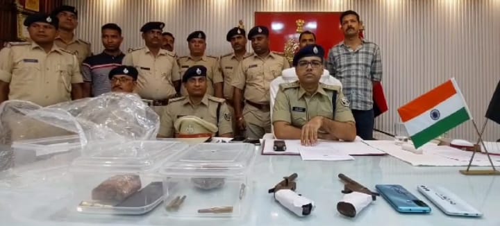 स्वर्ण व्यवसायी ह’त्याकांड का पुलिस ने किया उद्भेदन ; 3 शार्प शू’टर के सहित 05 अ’पराधी ह’थियार के साथ गिरफ्तार