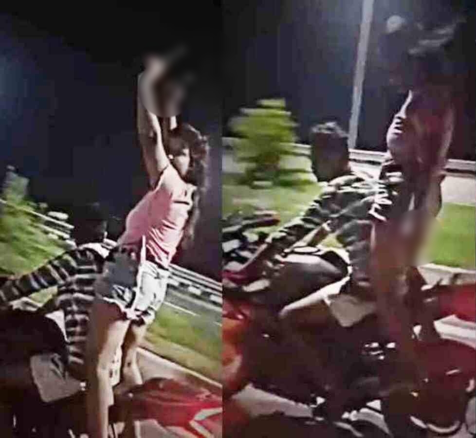 पटना मरीन ड्राइव पर दोनों हाथ में पि’स्तौल लेकर लड़की ने बाइक पर किया स्टंट ; वायरल होने पर पुलिस ने किया गि’रफ्तार