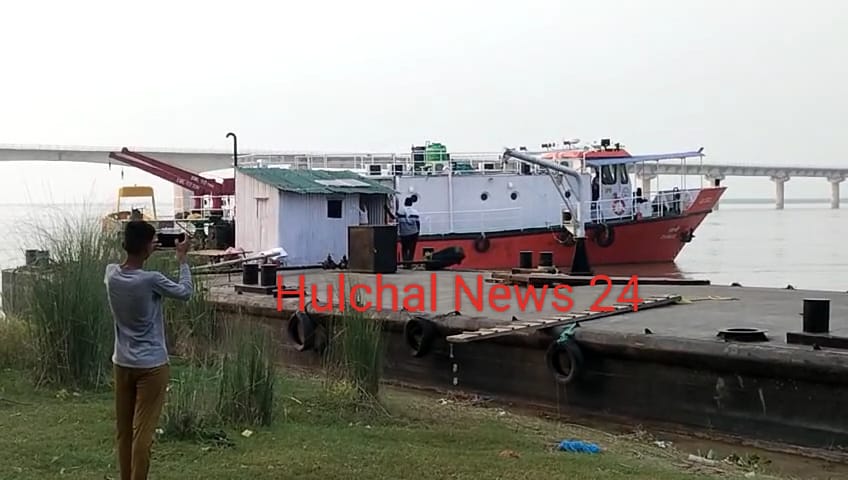 जलमार्ग से जुड़ा धार्मिक नगरी अयोध्या ; छपरा से चलेगा जल जहाज, लगाया गया प्लेटफार्म