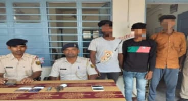 बाइक लू’ट में वि’फल होने पर दूसरी आ’पराधिक घटना को अं’जाम देने की फिराक में निकले तीन अ’पराधियों को पुलिस ने पि’स्टल के साथ द’बोचा