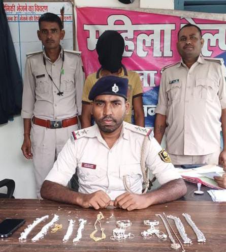 चो’री कांड का सफल उद्भेदन कर चो’री के माल के साथ एक चो’र को किया गि’रफ्तार