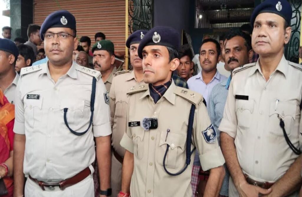 समस्तीपुर पुलिस ने छपरा से अंतर जिला गिरोह के पांच अपराधियों को किया गिरफ्तार