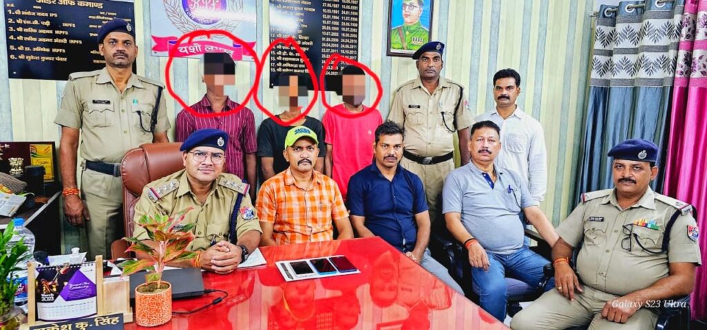 काठगोदाम-हावड़ा एक्सप्रेस ट्रेन से तीन संदिग्ध गिरफ्तार ; पूछताछ जारी