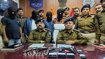20 लाख की सु’पारी लेकर की गई थी प्रोपर्टी डीलर की ह’त्या ; ह’थियार के साथ चार अ’पराधी गिरफ्तार