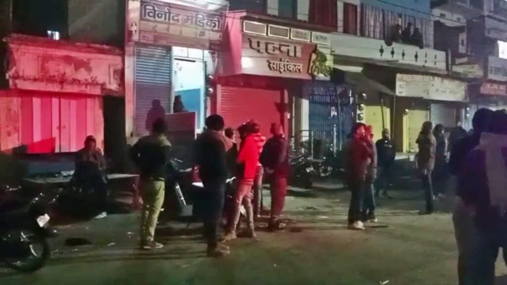 निजी अस्पताल में प्रसव के दौरान जच्चा-बच्चा की मौ’त के बाद बवाल ; आक्रोशित परिजनों ने काटा बवाल