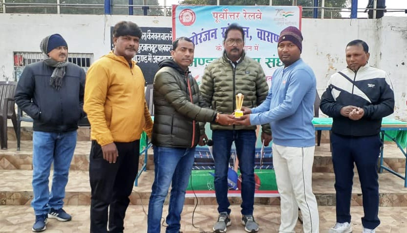 पूर्वोत्तर रेलवे के विद्युत टीआरडी विभाग ने सिगनल विभाग को 102 रनो से हराया