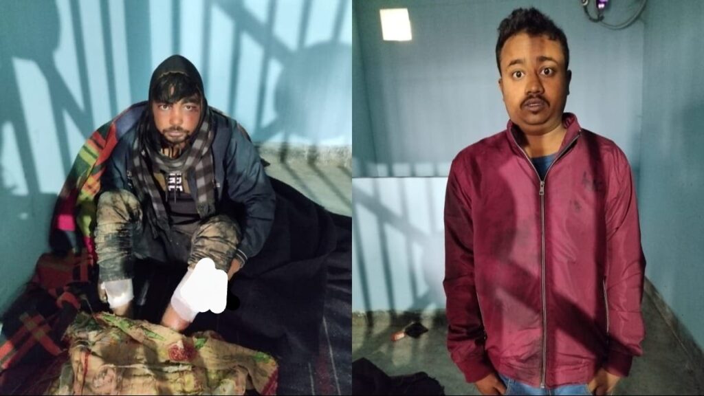 मोबाइल लू’टकर भाग रहे दो अ’पराधियों की ट्रेन की चपेट में आने से मौ’त ; दो गिरफ्तार