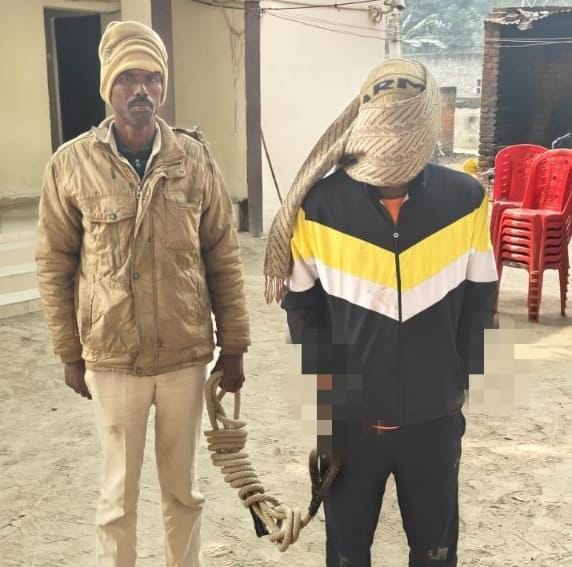 पॉक्सो एक्ट के आ’रोपी को गिरफ्तार कर पुलिस ने भेजा जेल
