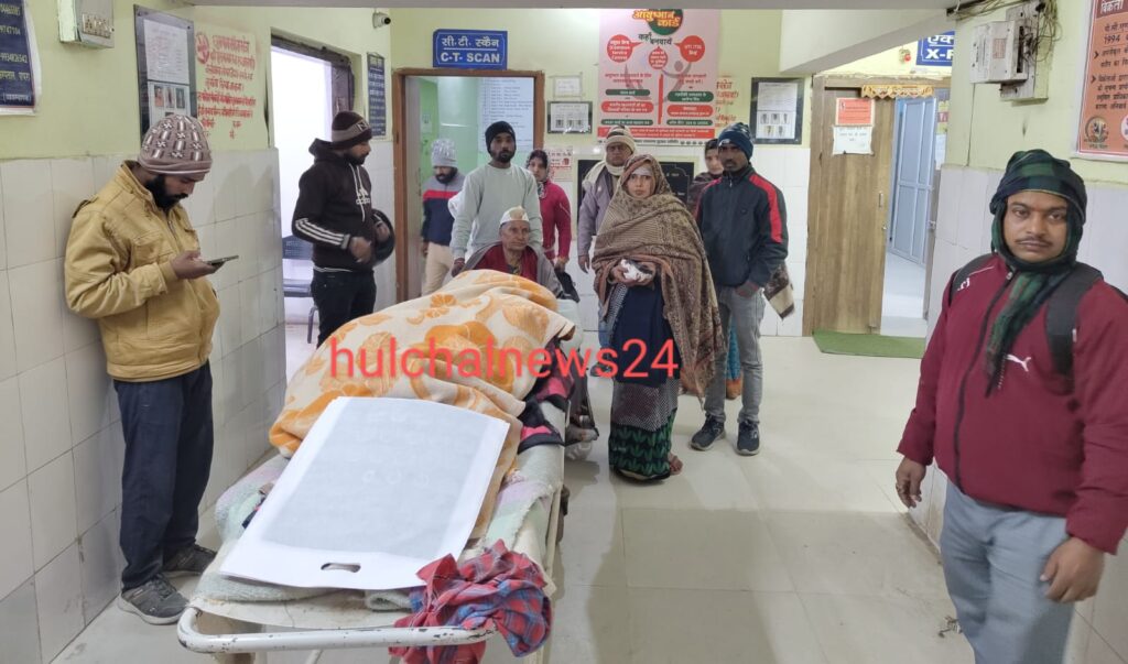 भूमि विवाद में दो महिला समेत तीन व्यक्ति की जमकर ला’ठी-डं’डे से की गई पि’टाई ; गंभीर स्थिति में रेफर